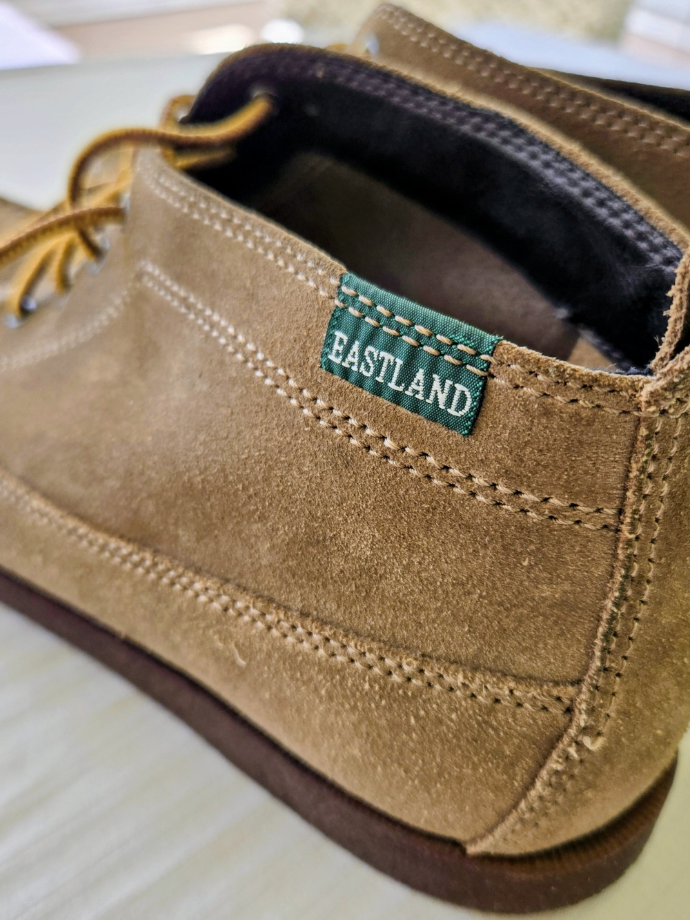 Eastland Seneca Women’s Suede Camp Moc Chukka Boots - Size 9M
